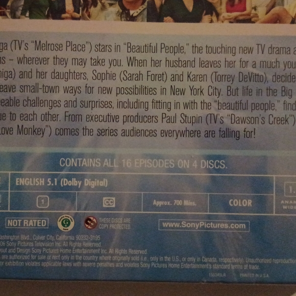 Beautiful people bright lights dark secrets complete series dvd new sealed - Picture 3 of 4